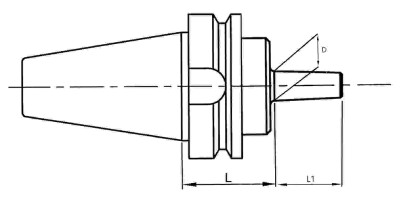 BT40B12 - BT40 B12 MANDREN TUTUCU - 2