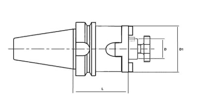 BT40CM22 - BT40 CM22 KOMBİNE TUTUCU - 2