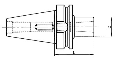 BT40MK1 - BT40 MK1 MORS KONİK ADAPTÖRÜ - 2