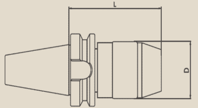 BT40DC13 - BT40DC13 MANDRENLİ TUTUCU 1-13MM - 2