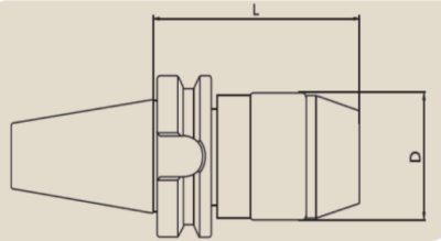 BT40DC16 - BT40DC16 MANDRENLİ TUTUCU 1-16MM - 2