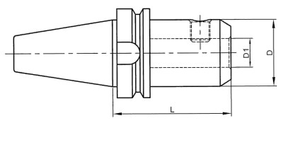 BTC40W06 - BTC40 W06 DOUBLE CONTACT WELDON ADAPTORS - 2