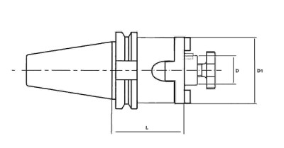 DIN40CM22 - DIN40 CM22 KOMBİNE TUTUCU - 2