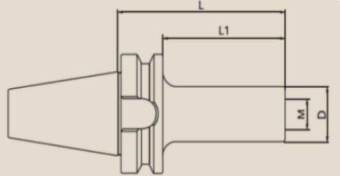 DIN40M12100 - DIN40 M12-100 VİDALI TUTUCU - 2