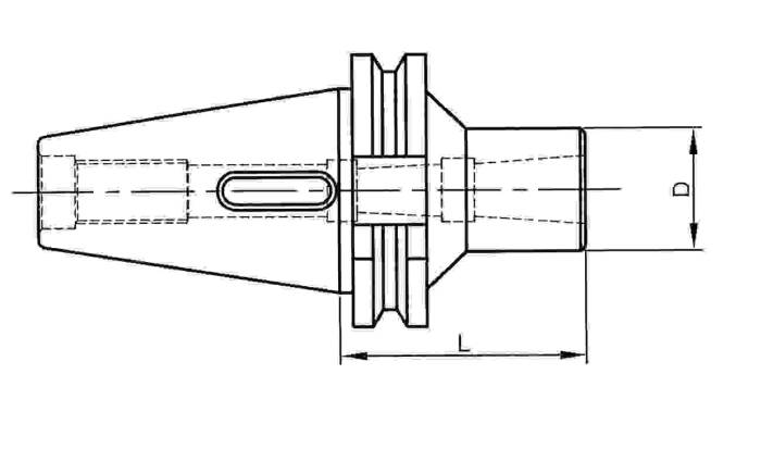 DIN40MK1 - DIN40 MK1 MORS KONİK ADAPTÖRÜ - 2