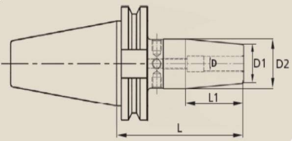 DIN40SF04160 - DIN40 SF04 160 ISITMALI TUTUCU - 2