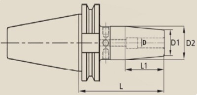 DIN40SF06080 - DIN40 SF06 90 ISITMALI TUTUCU - 2