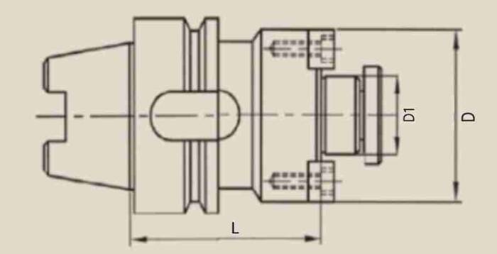 HSK63AFM22 - HSK63A FM22 ALIN SIKMALI TUTUCU - 2