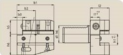 B2-20x16x30 - VDI20 TUTUCU B2 16X30MM - 2