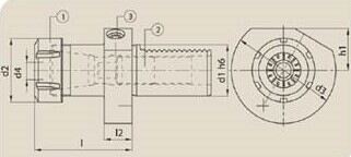 E4-20xER16 - VDI20 TUTUCU E4 ER16 - 2