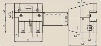 C3-30x20x70 - VDI30 TUTUCU C3 20X70MM - 2