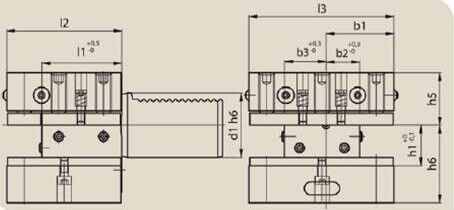 D1-30x20x60 - VDI30 TUTUCU D1 20X60MM - 2